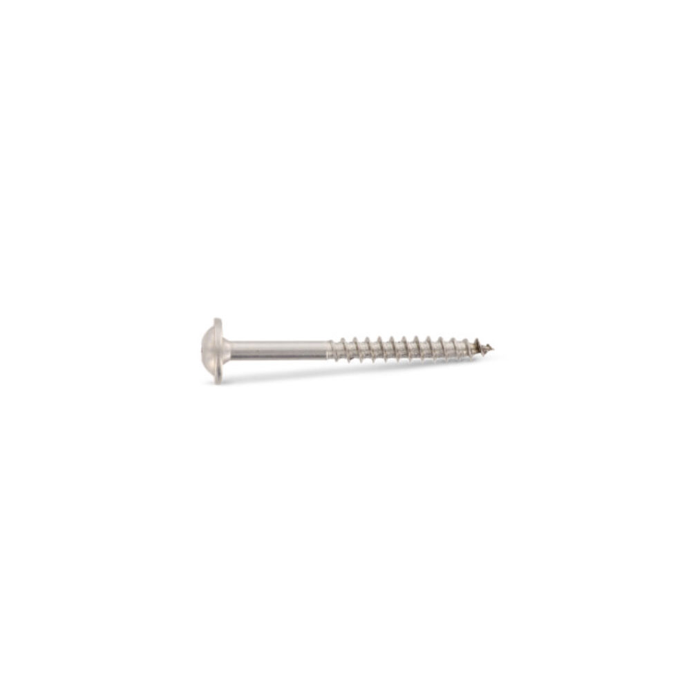 Timber screws pan head A2 stainless 6.0 x 30/20 TX25