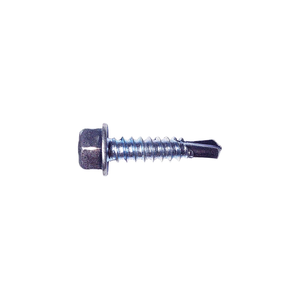 Hex head self drilling screw DIN 7504K light section A2 stainless 4.8 x 25