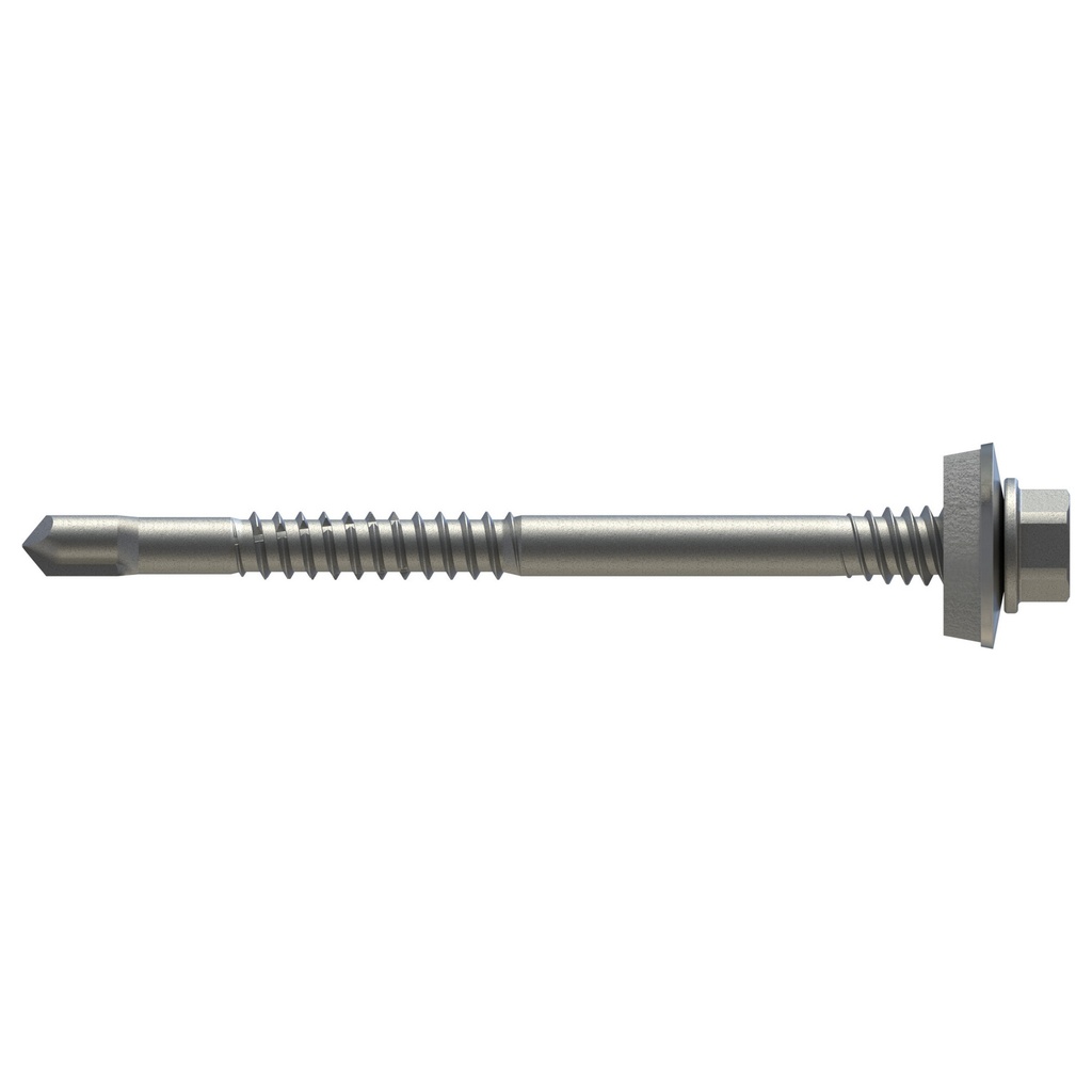 Certifix CFRP-7K-P 5.5 x 76 Hex head, A2 stainless Bi-metal sandwich screw E16