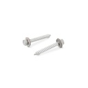 Timber screws hex head A2 stainless 6.5 x 13 with bonded 16mm washer