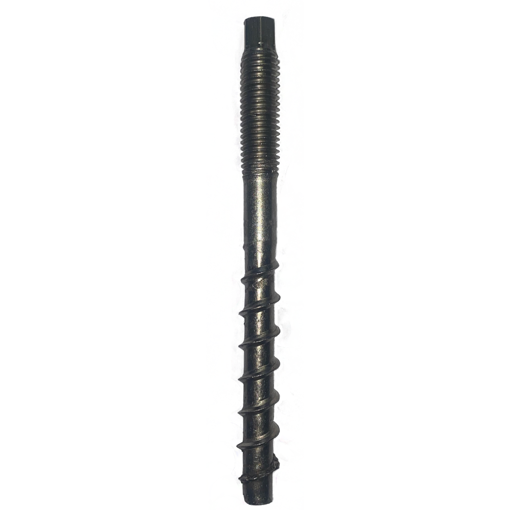 CFCS concrete screw 10 x 140 / M12 x 35 with external metric thread A4 stainless SW9