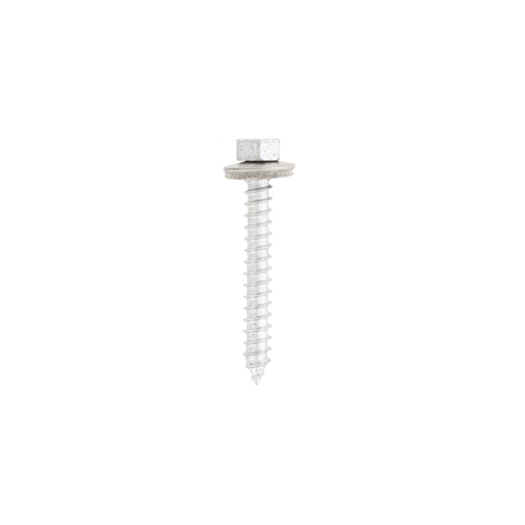 Timber screws hex head A2 stainless 6.5 x 45 with bonded 16mm washer