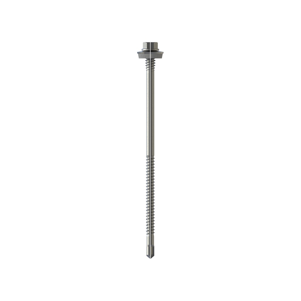 Certifix CFRP-7K-P 5.5 x 162 Hex head, A2 stainless Bi-metal sandwich screw E16