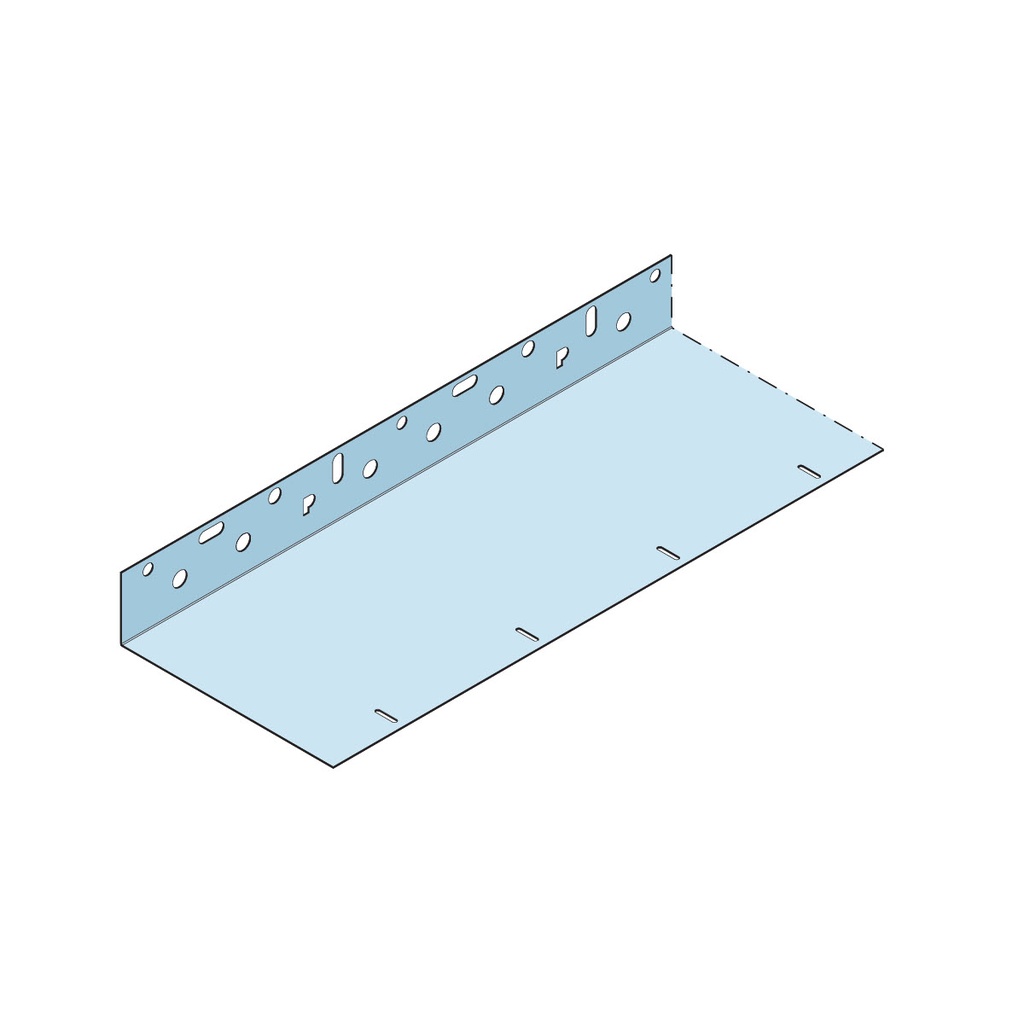 Certifix Ventilated Starter Profile System Angle 48 x 140mm Aluminium