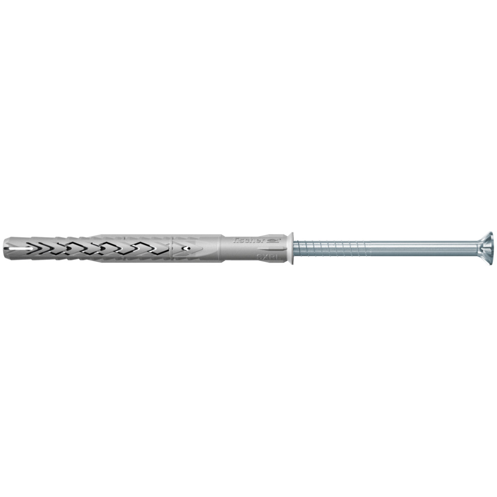 [540115] Zinc Steel Nylon countersunk frame fixing fischer SXRL 8 x 100 T