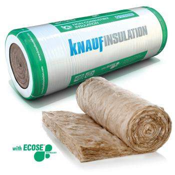 [K0001-2400379-PALLET] Knauf glass FactoryClad Roll 32 5m x 1200mm x 80mm [Pallet of 144m²]